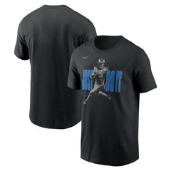 Jahmyr Gibbs Detroit Lions Just Do It T-Shirt - Black - Nike