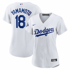 Yoshinobu Yamamoto Los Angeles Dodgers Nike Women's 2025 World Series Champions Home Replica Jersey Online