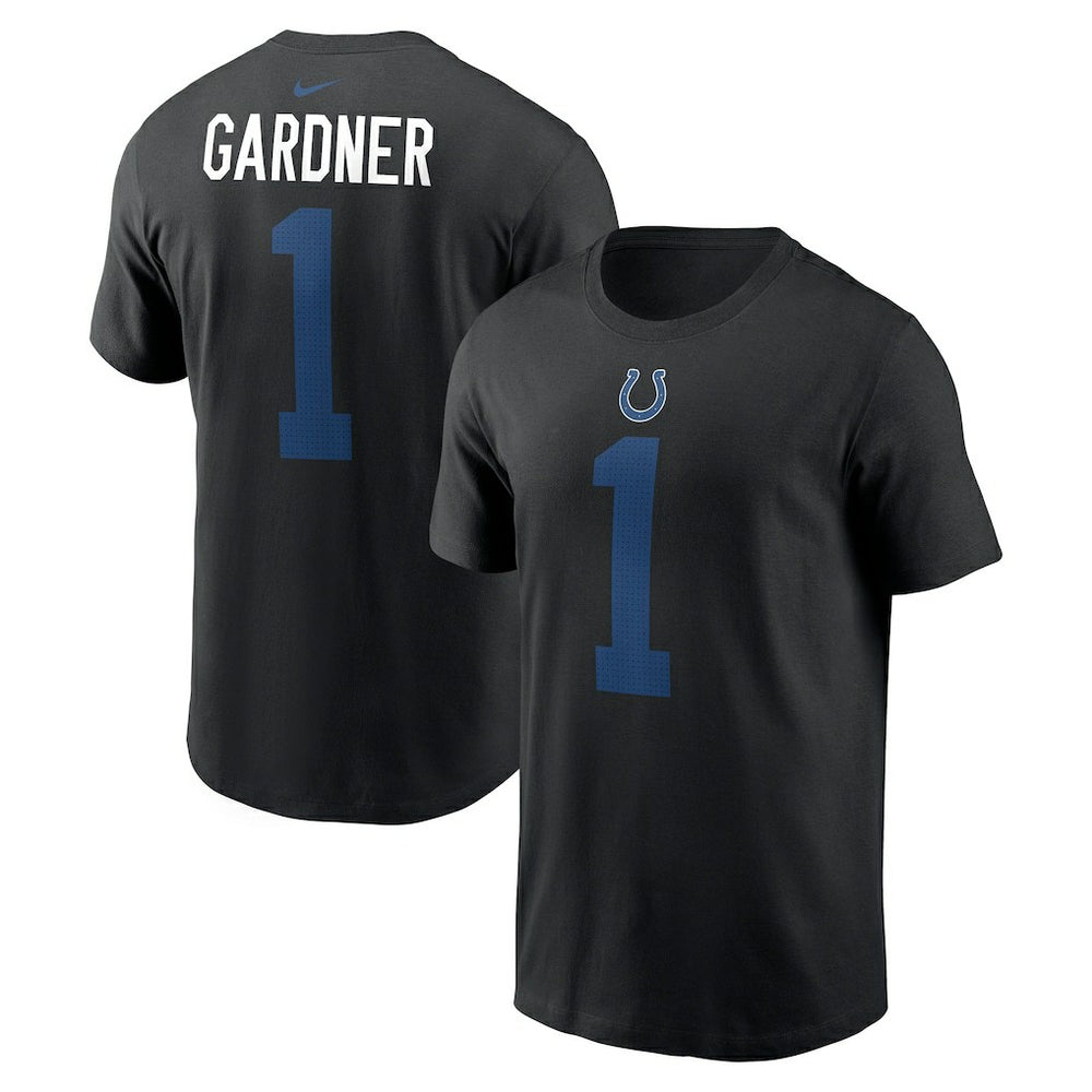 Ahmad Sauce Gardner Indianapolis Colts Player Name & Number T-Shirt - Black - Nike