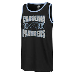 Carolina Panthers '47 Upload Franklin Tank Top - Black - 47 brand