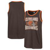 Cleveland Browns '47 Upload Franklin Tank Top - Brown - 47 brand