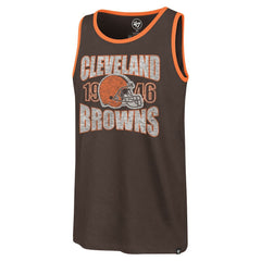 Cleveland Browns '47 Upload Franklin Tank Top - Brown - 47 brand