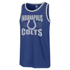 Indianapolis Colts '47 Upload Franklin Tank Top - Royal - 47 brand