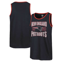 New England Patriots '47 Upload Franklin Tank Top - Navy - 47 brand