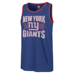 New York Giants '47 Upload Franklin Tank Top - Royal - 47 brand
