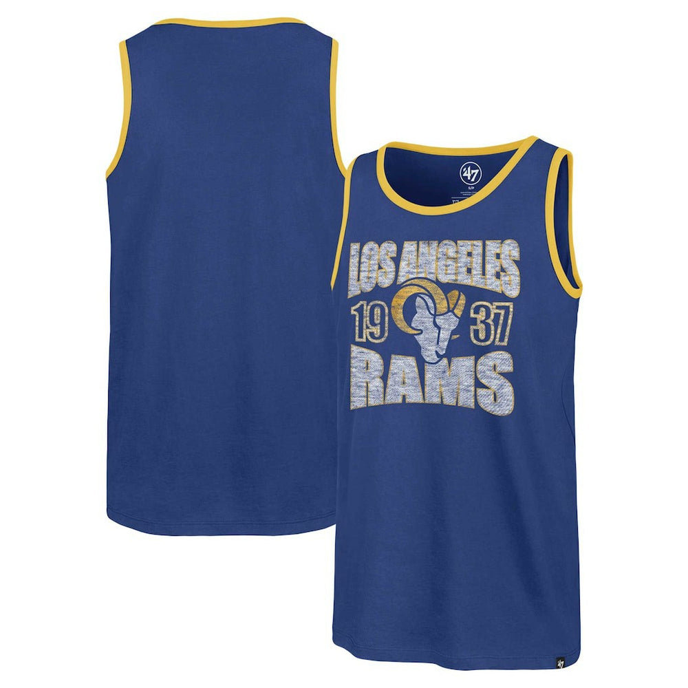 Los Angeles Rams '47 Upload Franklin Tank Top - Royal - 47 brand