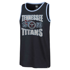 Tennessee Titans '47 Upload Franklin Tank Top - Navy - 47 brand