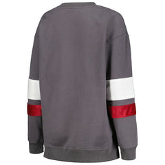 Arizona Cardinals The Wild Collective Women's Fleece Pullover Sweatshirt - Charcoal - NFL