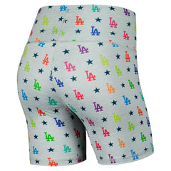 Los Angeles Dodgers Terez Women's TLC Rainbow Shorts Online