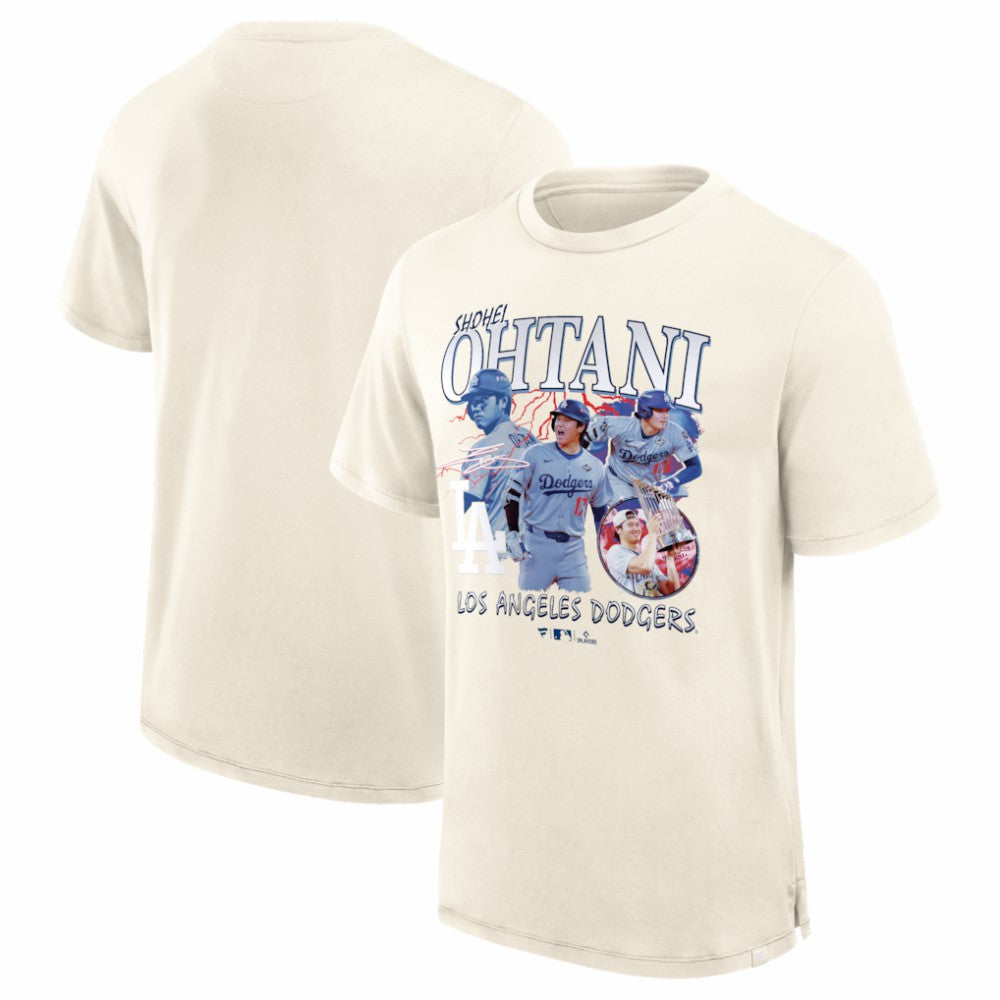 Shohei Ohtani Los Angeles Dodgers Fanatics Montage T-Shirt Outlet