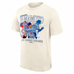 Yoshinobu Yamamoto Los Angeles Dodgers Fanatics Montage T-Shirt Outlet