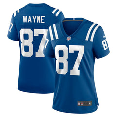 Reggie Wayne Indianapolis Colts Women's Retired Player Game Jersey - Royal - Nike