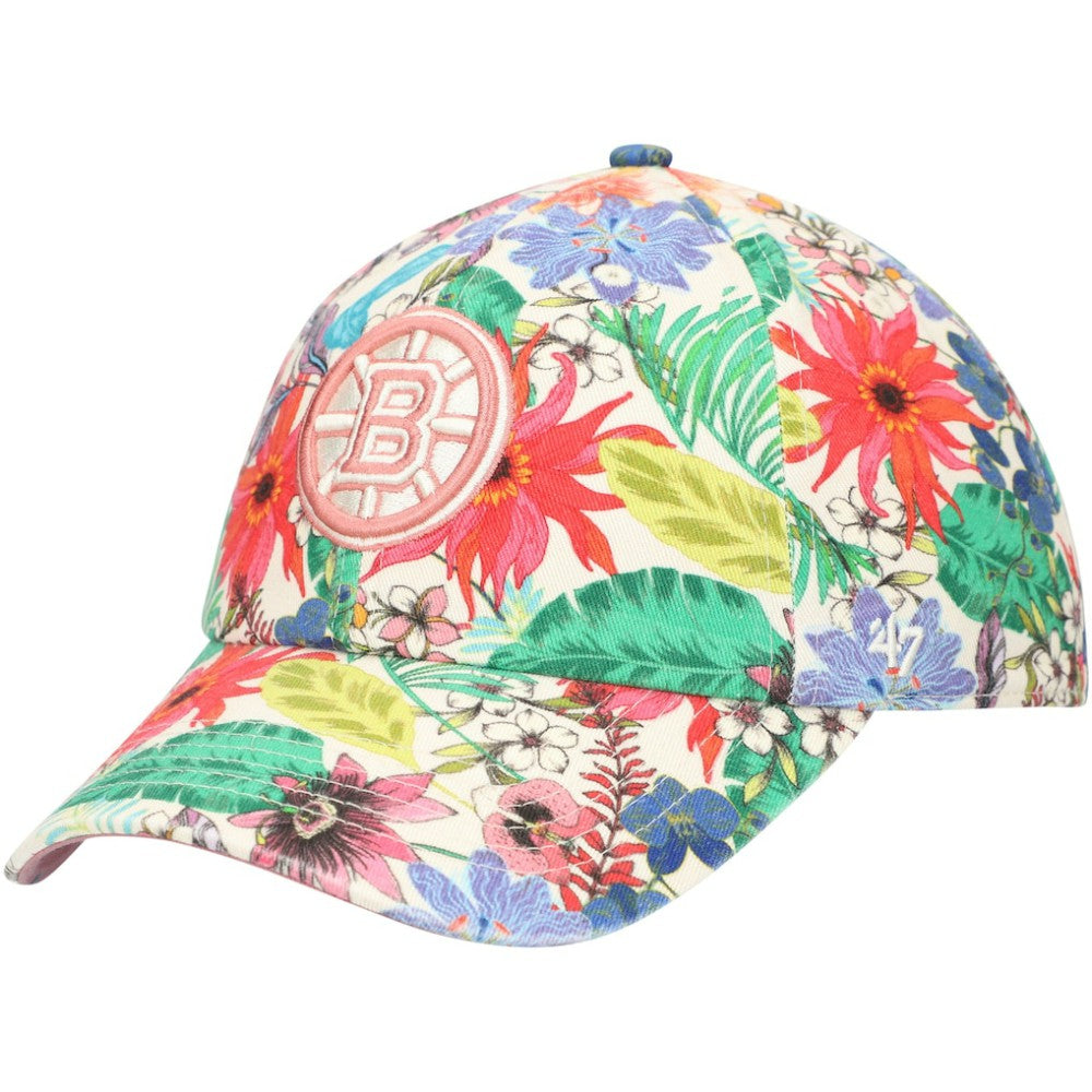Boston Bruins '47 Women's Pollinator Clean Up Adjustable Hat - Cream | 47 brand discount