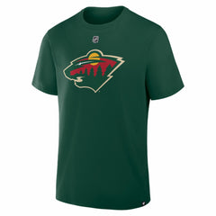 Quinn Hughes Minnesota Wild Fanatics Authentic Stack Name & Number T-Shirt - Green | Fanatics online