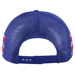 New York Rangers '47 Sideband Stripes Trucker Snapback Hat - Blue | 47 brand discount