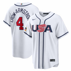 Pete Crow-Armstrong USA Baseball Nike 2026 World Baseball Classic Home Stadium Jersey Outlet