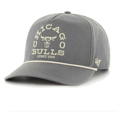 47 brand Chicago Bulls '47 Canyon Ranchero Hitch Adjustable Hat Charcoal