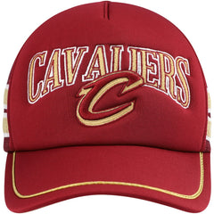 47 brand Cleveland Cavaliers '47 Sidebrand Stripes Trucker Adjustable Hat Wine