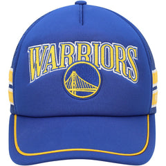 47 brand Golden State Warriors '47 Sidebrand Stripes Trucker Adjustable Hat Royal