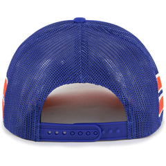 47 brand New York Knicks '47 Sidebrand Stripes Trucker Adjustable Hat Blue