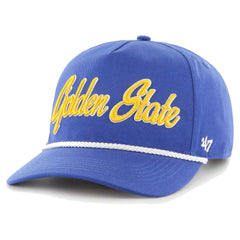 47 brand Golden State Warriors '47 Overhand Logo Hitch Adjustable Hat Royal