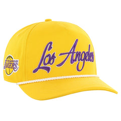 47 brand Los Angeles Lakers '47 Overhand Logo Hitch Adjustable Hat Gold