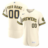 Milwaukee Brewers Nike Home Authentic Custom Jersey Sale