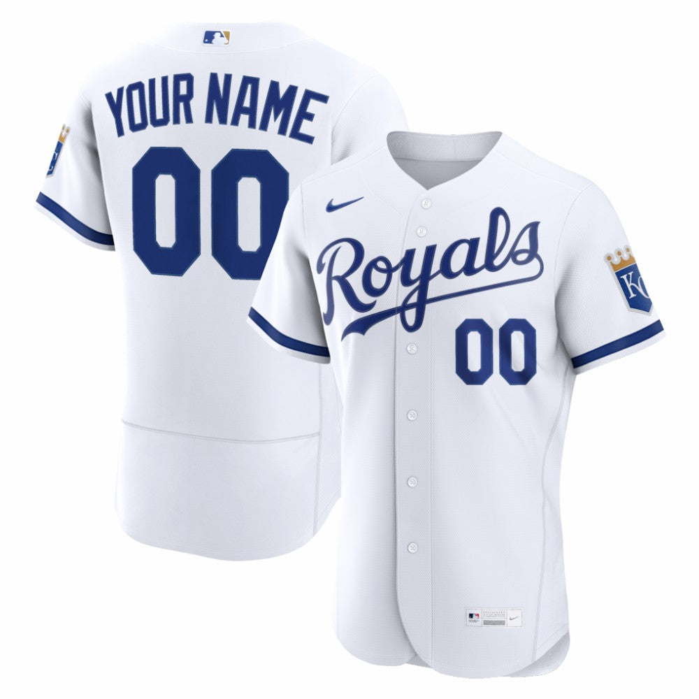 Kansas City Royals Nike Home Authentic Custom Jersey for sale