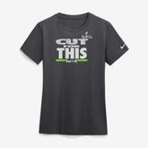 Seattle Seahawks Women's Super Bowl LX Champions Parade T-Shirt - Anthracite - Nike