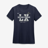 Seattle Seahawks Women's Super Bowl LX Champions Sacrifice T-Shirt - College Navy - Nike