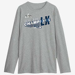 Seattle Seahawks Super Bowl LX Champions Best Teammates Roster Long Sleeve T-Shirt - Steel - Fanatics