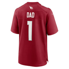 Number 1 Dad Arizona Cardinals Game Jersey - Cardinal - Nike