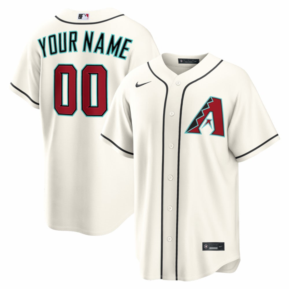 Arizona Diamondbacks Nike Home Replica Custom Jersey Near Me