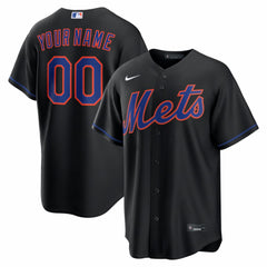 New York Mets Nike Alternate Replica Custom Jersey Sale