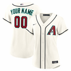 Arizona Diamondbacks Nike Women's Home Replica Custom Jersey Sale