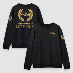 Seattle Seahawks Super Bowl LX Champions USA 250 NFL Gold Standard Fleece Sweatshirt - Black - Fanatics