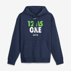 Seattle Seahawks 12 As One Hoodie - Navy - Nike
