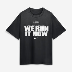 Seattle Seahawks Super Bowl LX Champions Loose T-Shirt - Black - Nike
