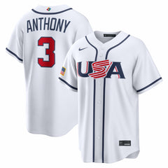 Roman Anthony USA Baseball Nike 2026 World Baseball Classic Home Stadium Jersey Sale