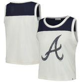 Atlanta Braves '47 Women's Premier Zoey Waist Length Tank Top for sale