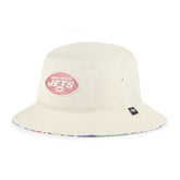 New York Jets '47 Women's Pollinator Bucket Hat - Natural - 47 brand