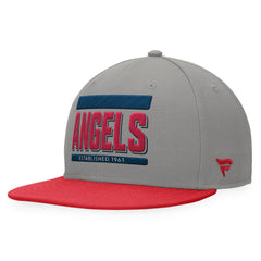Los Angeles Angels Fanatics Line Drive Two-Tone Snapback Hat Sale