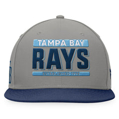 Tampa Bay Rays Fanatics Line Drive Two-Tone Snapback Hat for sale