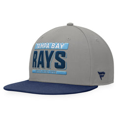 Tampa Bay Rays Fanatics Line Drive Two-Tone Snapback Hat for sale