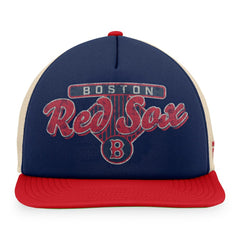 Boston Red Sox Fanatics Cooperstown Collection Talley Foam Trucker Snapback Hat Sale