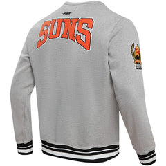 Phoenix Suns Pro Standard Crest Emblem Pullover Sweatshirt Heather Gray