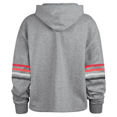 Atlanta Falcons '47 Women's Upland Bennett Pullover Hoodie - Heather Gray - 47 brand