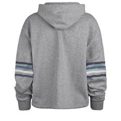 Dallas Cowboys '47 Women's Upland Bennett Pullover Hoodie - Heather Gray - 47 brand