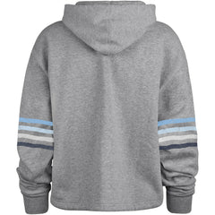 Tennessee Titans '47 Women's Upland Bennett Pullover Hoodie - Heather Gray - 47 brand