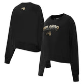 Orlando Magic Pro Standard Women's Glam Cropped Pullover Sweatshirt - Black